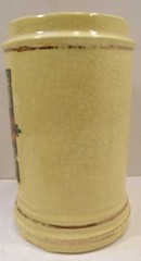VINTAGE CERAMIC POTTERY APOTHECARY JAR W/LID MATRICARIA CHAMOMILLA PHARMACY