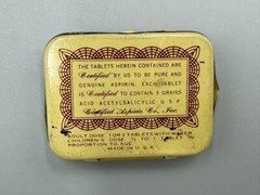 Vintage Anacin & Certified ASPIRIN Medical Drug Advertising TINS