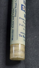 NOS Medicine Glass Bottle Blackburn’s SU-THOL Headache Cold Blackburn Dayton OH