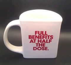 LOZOL Low Dose Pharmaceutical Advertising / Half Coffee Mug