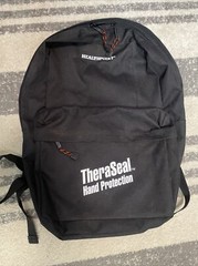 Pharmaceutical Drug Rep Backpack TheraSeal Healthpoint Black Doctor Gift