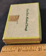 VIntage Adv Promo Cardboard Pill Box – Ross-Loos Medical Group, Los Angeles