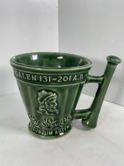 Vtg Coricidin RX Pharmacy Adv Mortar & Pestle Mug Schering McCoy Pottery