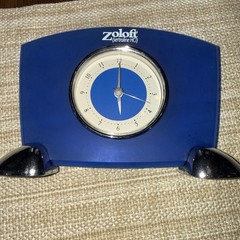 Vintage Zoloft Pharmaceutical Drug Rep Promotional Quartz Desk Clock Non-Working
