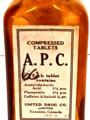 Vintage Pharmacy A.P.C. Compressed Tablets Canada Not For Use