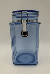 Vtg Pharmaceutical PROTONIX IV Plastic Container DrugRep Rare Promo BlueCanister