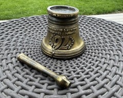 MORTAR & PESTLE PHARMACY CELEBRATES 76 BiCENTENNIAL Brass Bronze SECUNDUM ARTEM