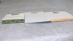 Fosamax Avelox Crestor Partial Paper Pads Lot Promo Drug Rep Swag