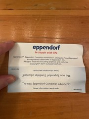 Eppendorf Combitips Advanced Mechanical Pencil Promo Rare New