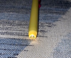 X10 Avelox Pharmaceutical Drug Rep Promo Yellow With Purple Pen Lights New
