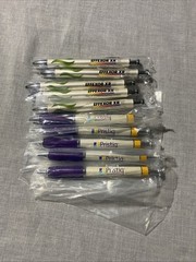 VTG Medical Advertisement Pens Lot Of 10 Metal Gel Rubber New Effexor XR Pristiq