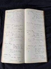 Handwritten Chemist Prescription Ledger Kennington Park London Pharmacy 1920