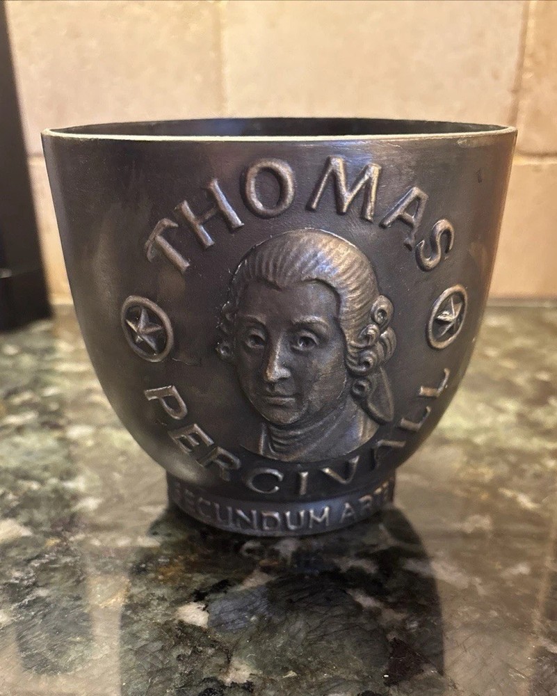 Vintage 1994 Schering Plough Thomas Percival 200th Anniversary Pharmacy Mortar