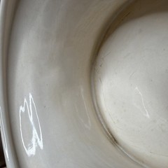 VINTAGE RX Pharmacy DISPLAY Large Mortar and Pestle White