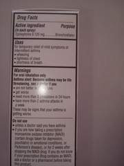 (4) Primatene Mist Epinephrine Inhalation Aerosol 160 Sprays 11.7g (EXP – 2028