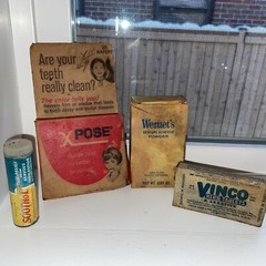 Vintage 1940’s-50’s VINCO HERB TABLETS~Wernet-Xpose-Soothal Lot Of 4 Unused Item