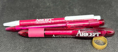 LOT of 3 ARICEPT Medical Drug Rep Pharmaceutical Pens Collectible Advertising