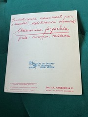 Rare 1937 Set of 3 Vintage Italian Pharmaceutical Advertising Postcards