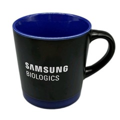 Samsung Biologics Pharmaceutical Collectible Coffee Mug Pharma Promo Cup 12oz