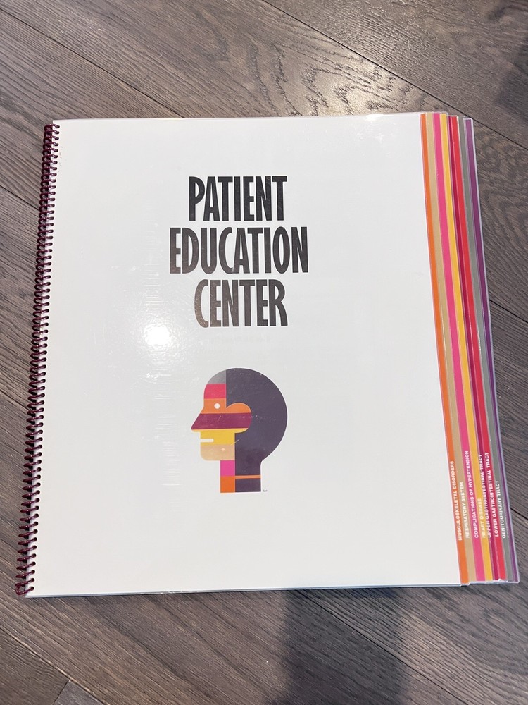Vintage Pharmacutical Patient Education Body anatomy Rare Collectible P & G