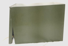 Vntg Phillips Rx Prescription File Container Storage Metal File Box Green