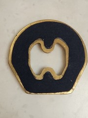 HALDOL Brass Paper Weight Vintage Pharmaceutical Promotional 2.75″x2.25″
