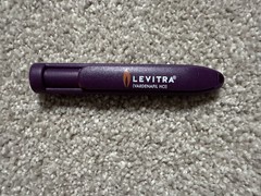 Levitra Sticky Note Tablet W/ Pop Open Pen, Pharmaceutical Advertisement