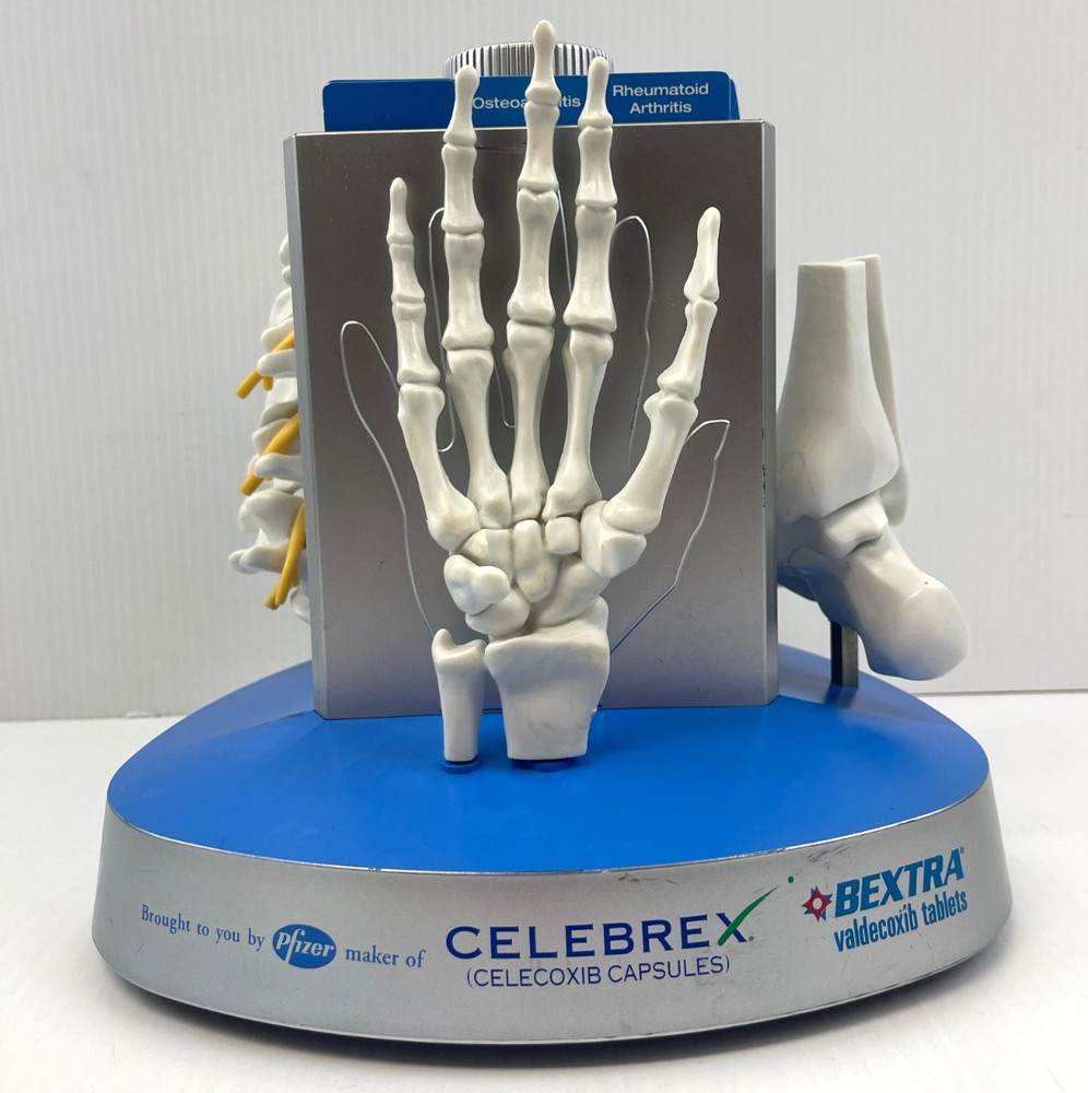 Pfizer Pharmaceutical Advertisement Celebrex Bextra Arthritis Display Model
