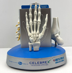 Pfizer Pharmaceutical Advertisement Celebrex Bextra Arthritis Display Model