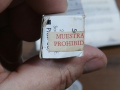 Vtg SANDOZ TAVEGIL MED.BOX Swiss (Barcelona)