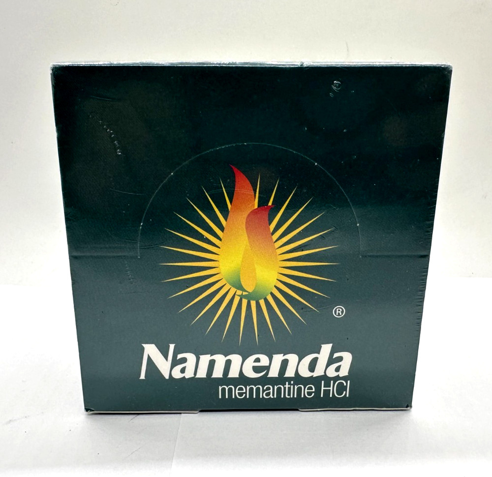 NAMENDA Pharmaceutical Drug Rep Note Pad 4“ x 4“ New & Sealed