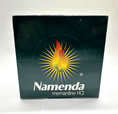 NAMENDA Pharmaceutical Drug Rep Note Pad 4“ x 4“ New & Sealed