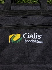 Cialis Multi-Pocket Vintage 2000s Gemline 4550 Pharmaceutical Promo Utility Tote