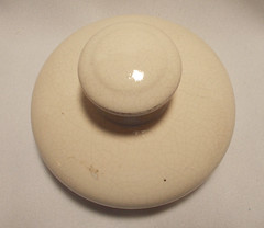 Vintage Porcelain „Valpen“ Apothecary Pharmacy Drug Store Jar-LID ONLY