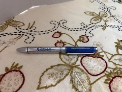 Seroquel Heavy Metal Twist PEN Drug Rep Pharmaceutical Promo Medical Advertising