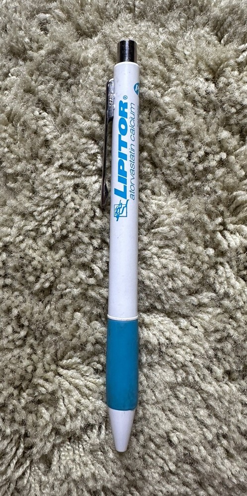 Lipitor Drug Rep Metal Pen Pharmaceutical Advertising Doctor Pfizer