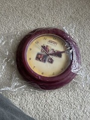 Vintage 2000’s Aricept Pharmaceutical Advertising Wall Clock Pfizer. Drug Rep