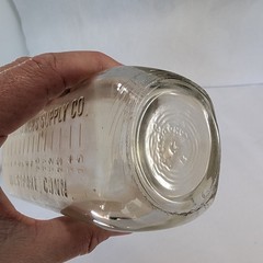 Antique Bottle The Embalmers Supply Co Westport Conn Glass 100 year old bottle