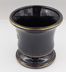 Vintage Pharmacy Mortar „Fashioned by Blair“ 1950s Black Large 6″ – No Pestle
