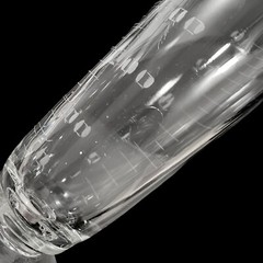 Antique 1900s Whitall Tatum Co Apothecary Glass Beaker – Etched 600cc / 16oz