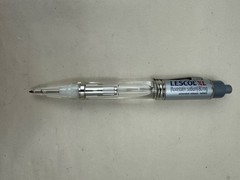 Rare Lescol XL Red Light-Up PEN Drug Rep Pharmaceutical Promotional Advertising