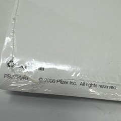 LYRICA Pharmaceutical 2006 Collectible Advertisement Notepad NEW! Drug Rep Promo