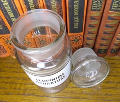 Vintage Medical Science Glass Bottle,Germany №18222