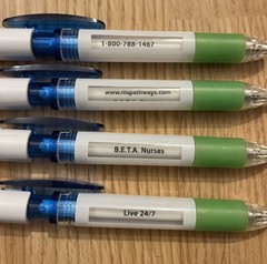 12 Betaseron Drug Rep Pens Pharmaceutical Promo Promotional Advertising Swag