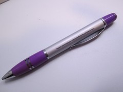 Drug Rep Zyprexa Heavy Metal Pharmaceutical Pen In Box Promo RARE New Writes