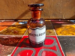 Glass Pharmacy Apothecary Bottle Vintage Empty