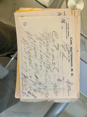 Set of 20 Vintage Medical Prescriptions – 1929 Handwritten Pharmacy
