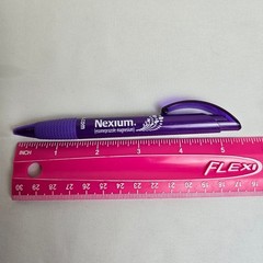 Nexium Pen, Medical Pharmaceutical Drug Rep Promo, Black Ink, Plastic, Working