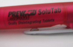 PREVACID Promotional Pen Plastic Medium Weight w/Rubberized Grip