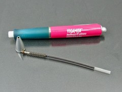 Rare Big Bold Pink & Blue Vigamox PEN Drug Rep Pharmaceutical Promo Advertising